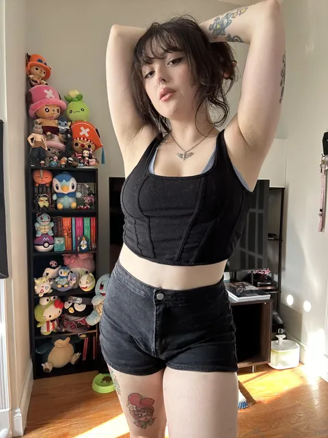 You have licking to do my pits are sweaty baby