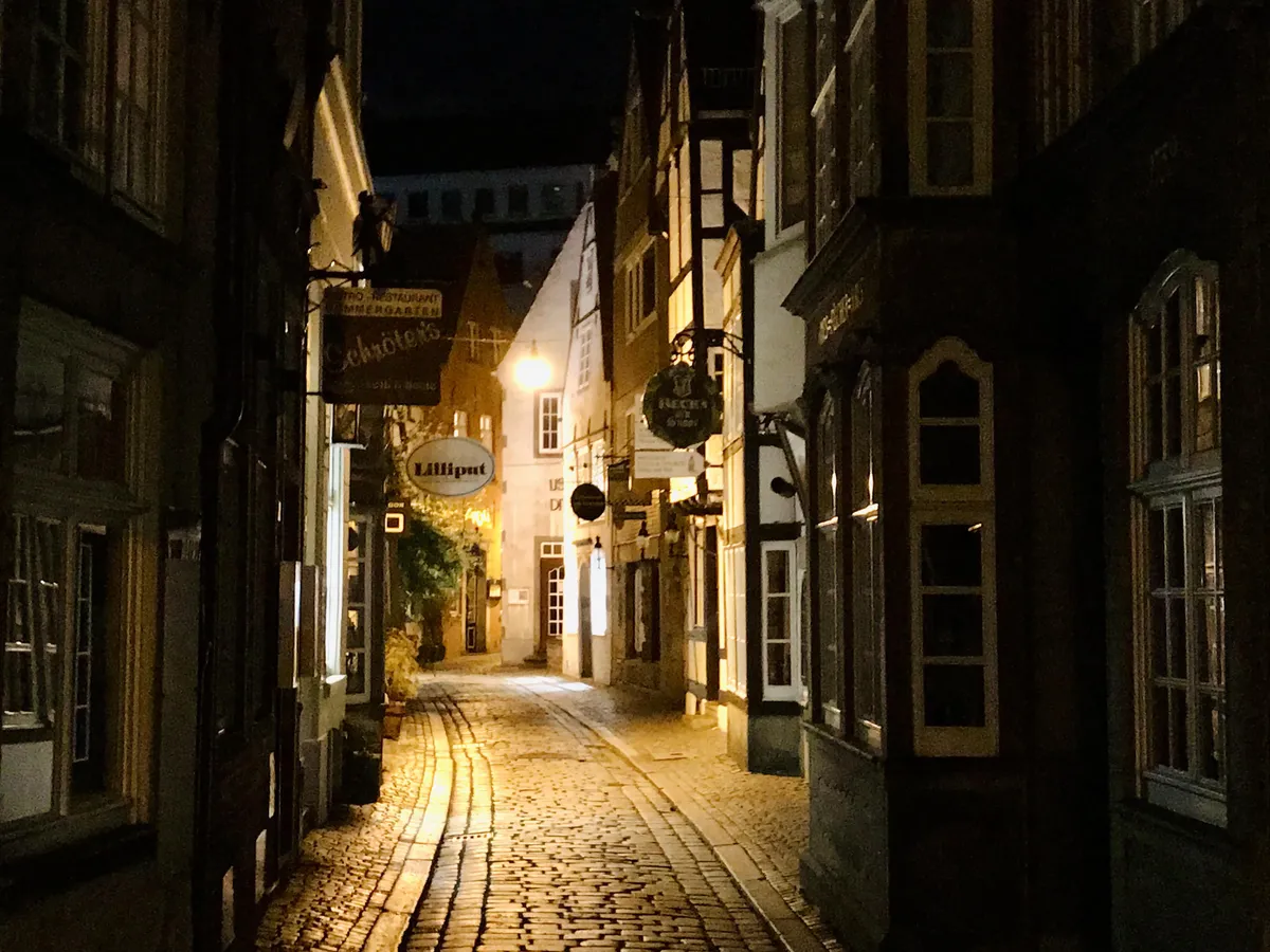 Photo I took one late night in Bremen, Germany