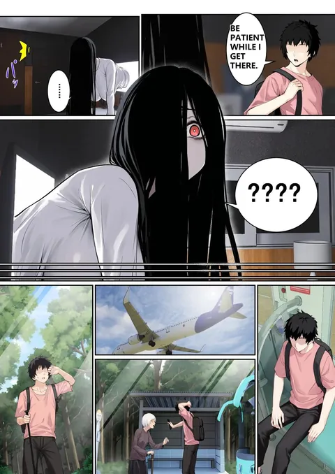 Regarding Sadako Getting Stuck On A Computer Screen [pz-x]