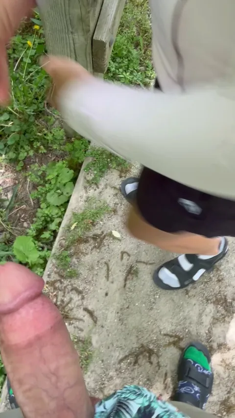 I love when a bike ride turns into riding his cock