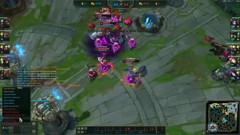 Kai'Sa is sent alone to protect the nexus from the entire enemy team