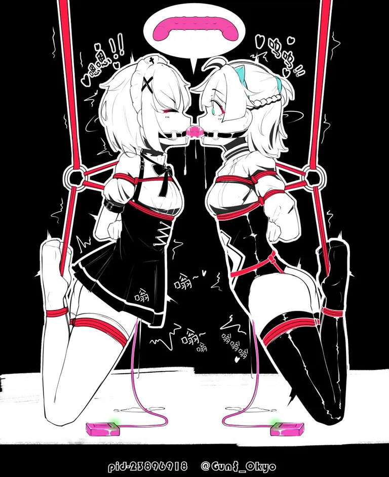 I just discovered Gun$_Okyo and OMG I need to be put in all those poses