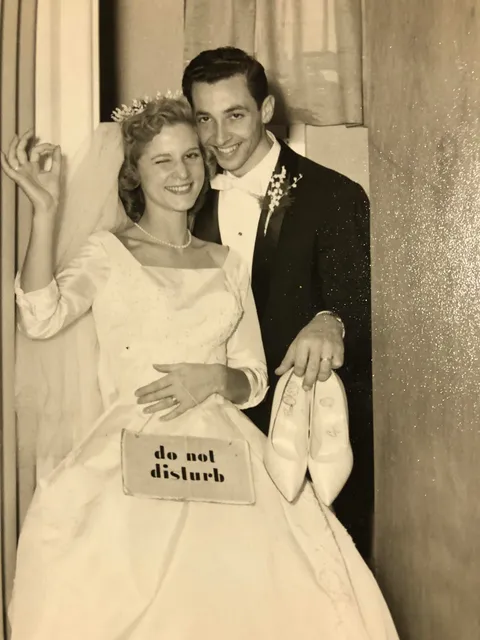 My grandparents’ wedding in 1960