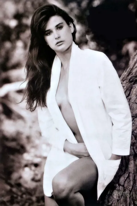 Demi Moore in the early 1980s.