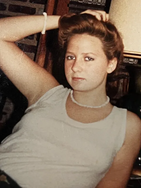My wife in 1985. I met her about 5 years later. Married in 1991, still together and love her dearly. 
