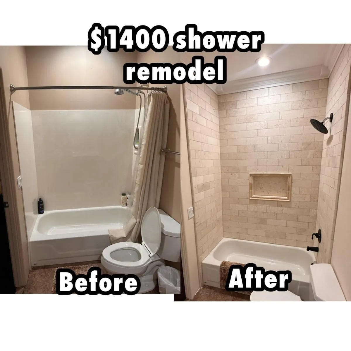 $1400 shower DIY