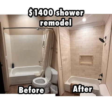 $1400 shower DIY