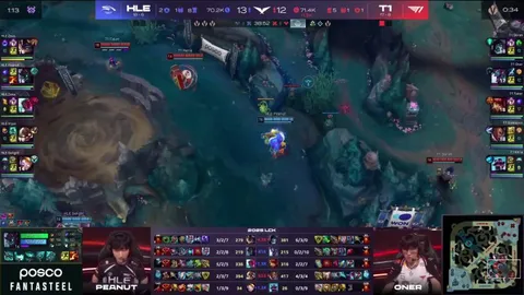 [HLE vs T1] Gumayusi goes forward