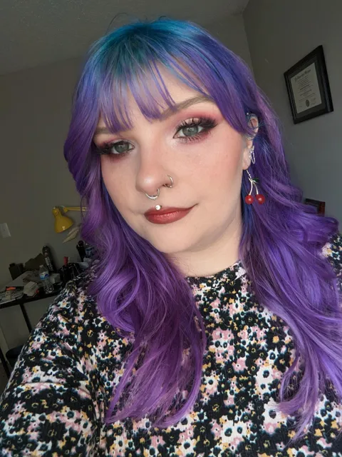 I attempted Cherry Cola makeup