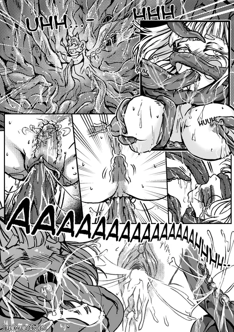 A sweet tentacle dream OC (artist: LajlaAkaisora)