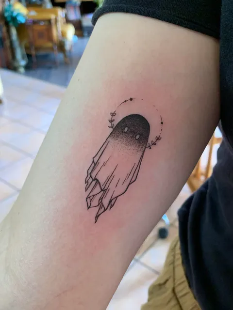 My little ghost done by Shay at Humdinger Tattoo Emporium, Pretoria, South Africa.