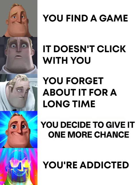 What game had you like this?