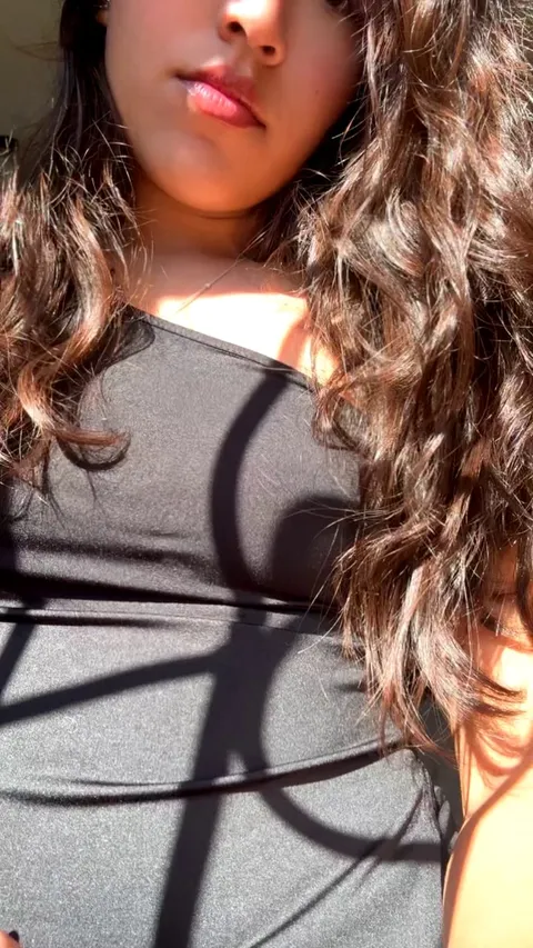 Black fits tight, my Latina ass tighter.