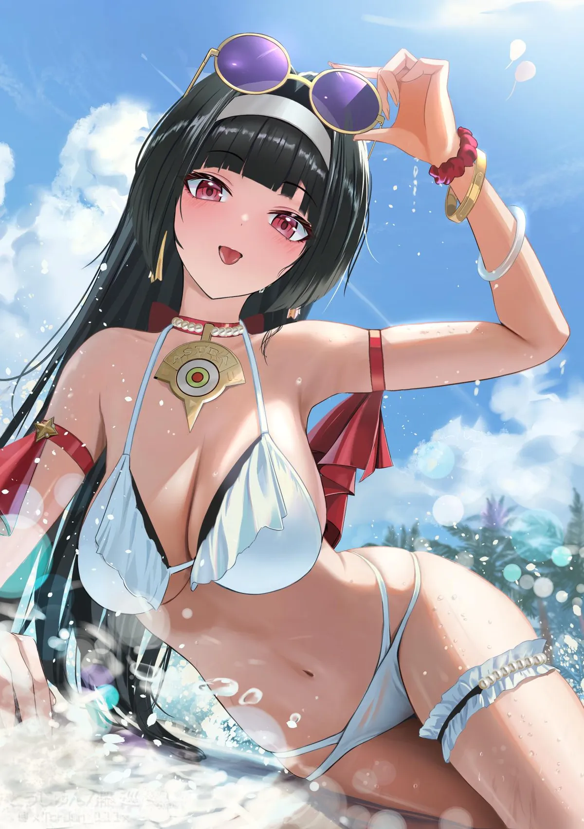 Astra in swimming suit (とうじゅん/藤巡)