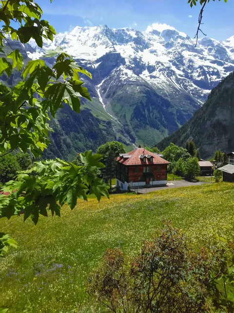 Mürren, Swiss Alps.