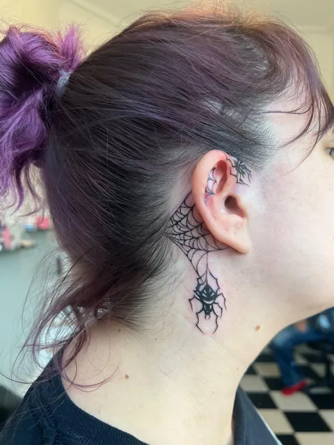 Little deaf joke to myself! Done by @tattooskurken at Hunky Punk Studio in Copenhagen