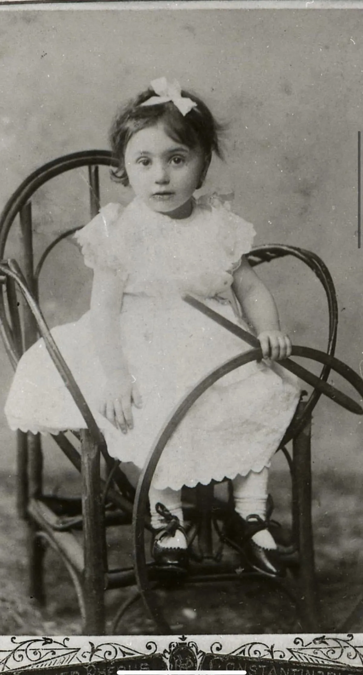 Mrs.Araxie Papazian (née Injidgjin)  as toddler ,a child and then a newly wed.