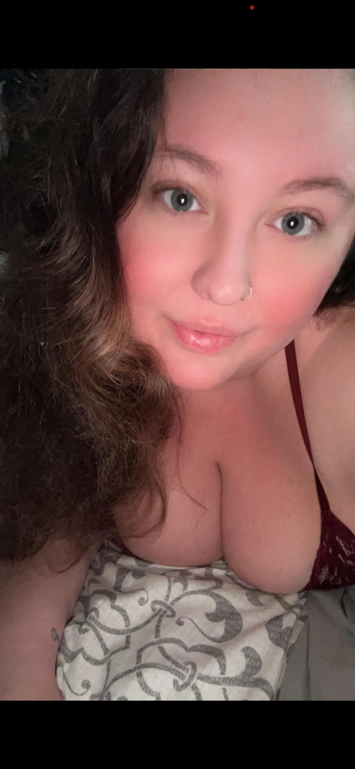 Bent over the bed waiting patiently 😈 