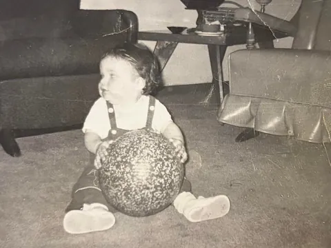 Photos from the first two months my grandma, Kathy was brought home from being adopted - 1964
