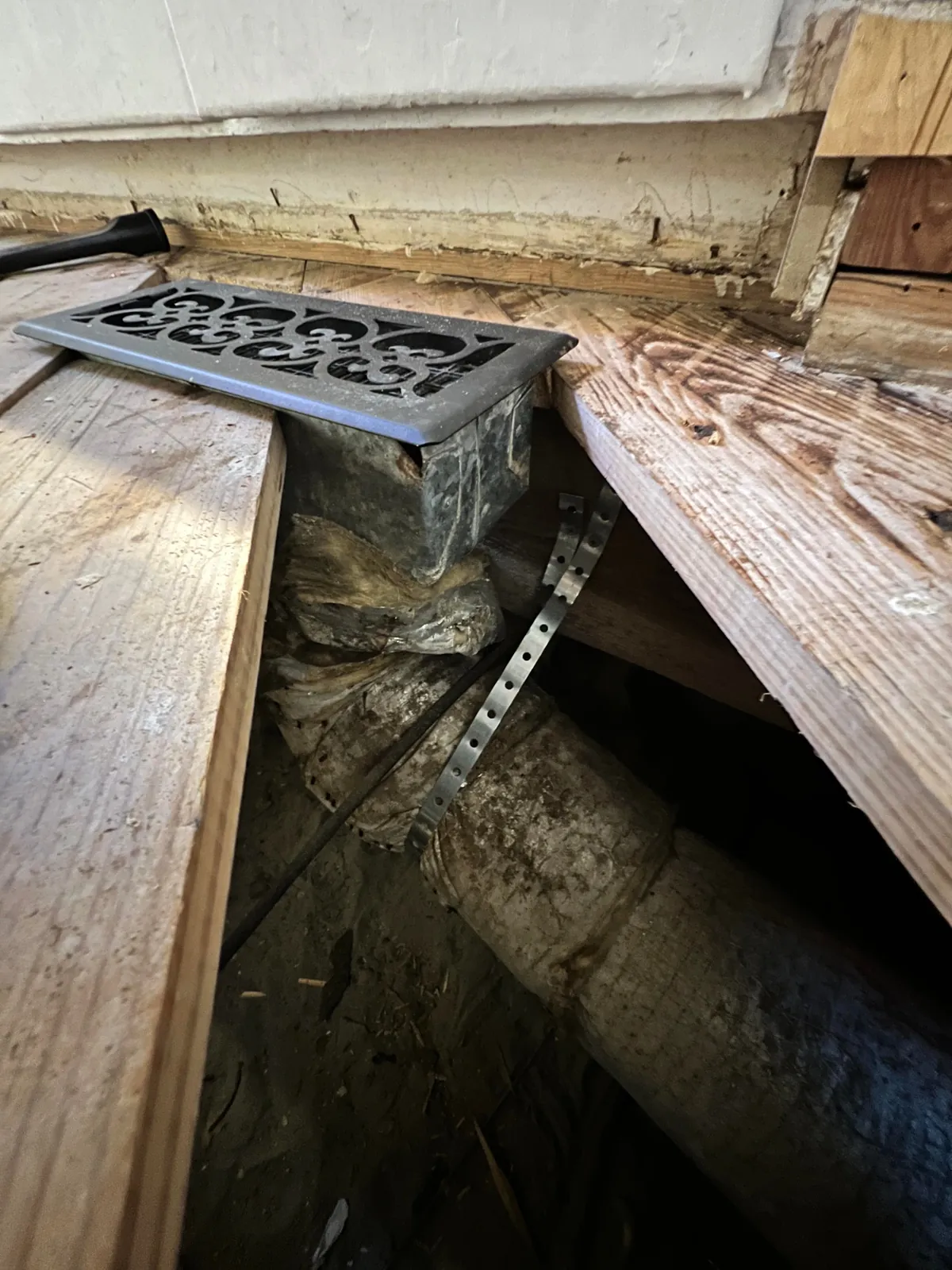 Finally got around to repairing the soft floor in my guest bathroom