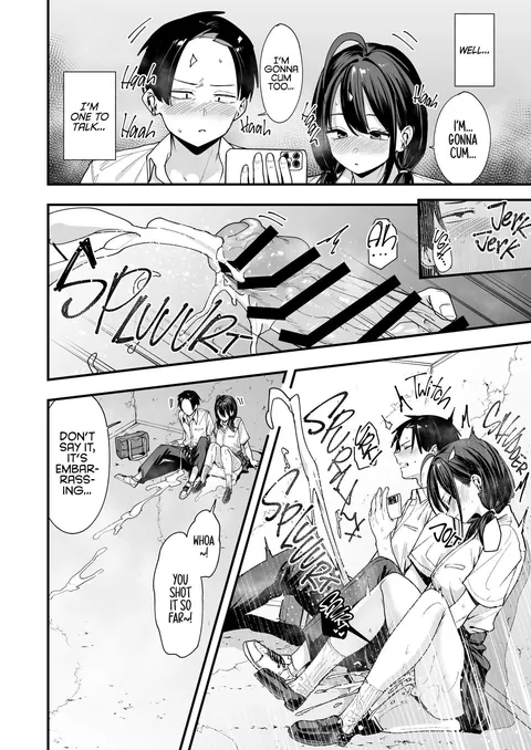 [Fuguta-ke] The Story About Masturbating Together With the Friend Who Sits Next to Me || 606563