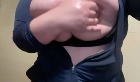 Daddy please spank my big tits nice and hard for me