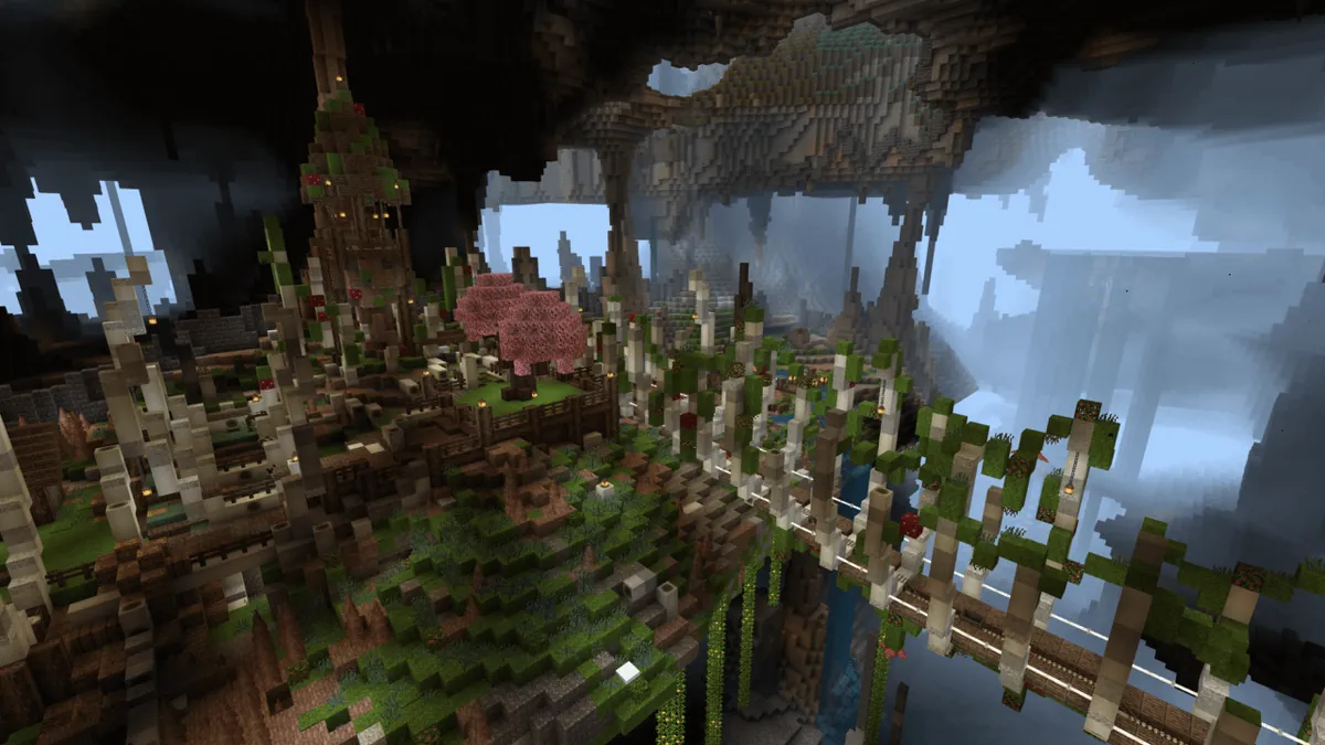 Underground skeleton bridge I've been working on