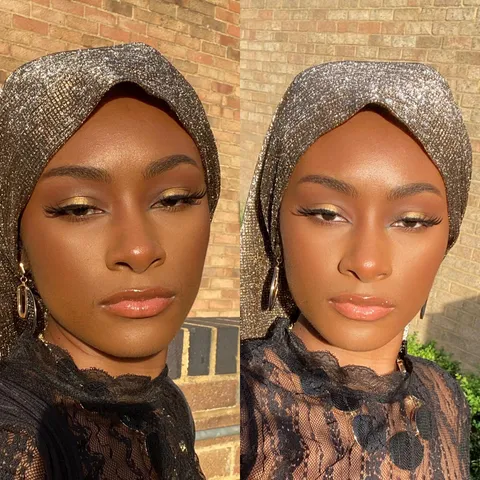 My fox eye Eid look!