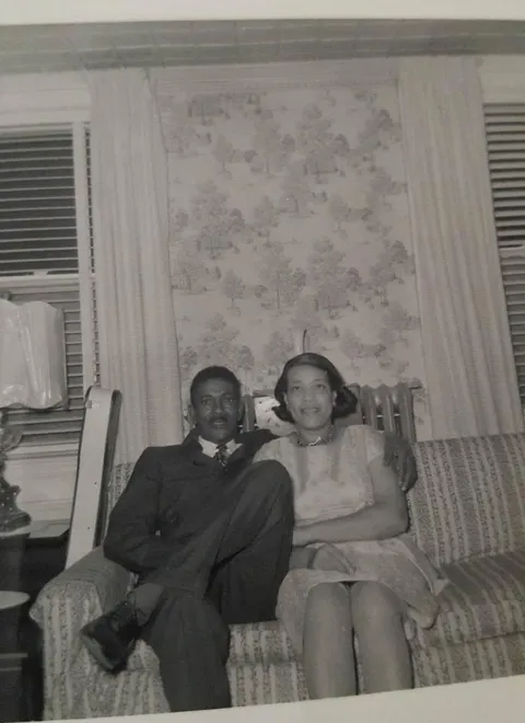 My paternal grandparents, Burl and Rebecca