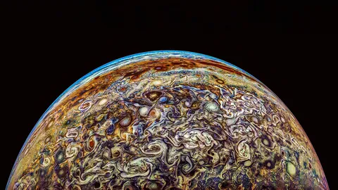 Sea Of Storms On Jupiter