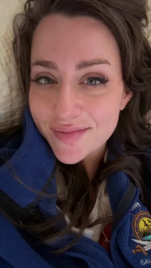 A cream pie is the perfect way to start my day!