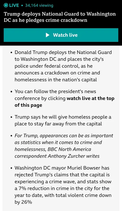 Did the United States of America just declared War against the United States of America(again)?