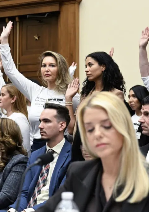 DOJ chose not to interview Epstein survivors, they courageously showed up to the hearing anyway