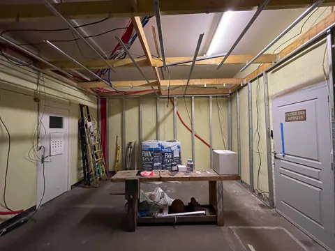 Gutted and converted my old stockroom into a cozy lounge