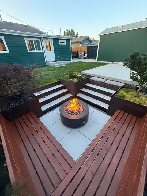 Backyard Sunken Fire Pit – Finally Done After 8 Months