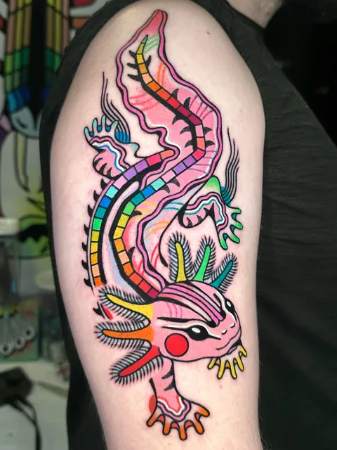 more pieces by me from 2025 • (IG: chidgeytattoos) • Austin, TX • Mirrored Perception