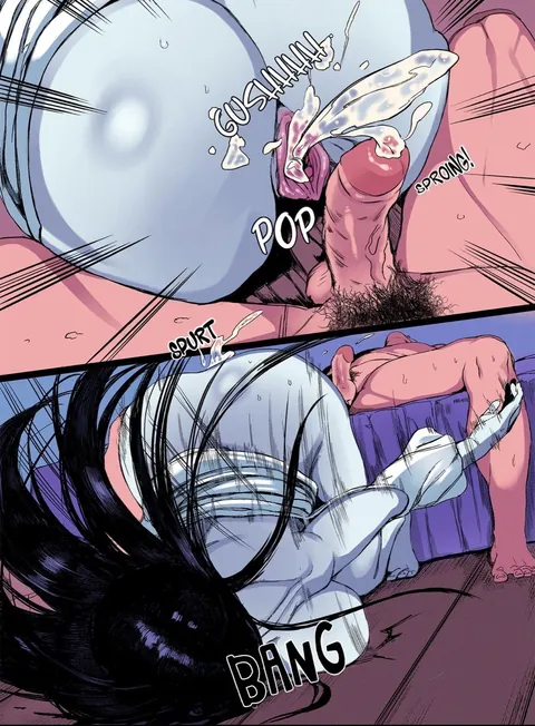 A helpful ghost part 2 (red chicken)