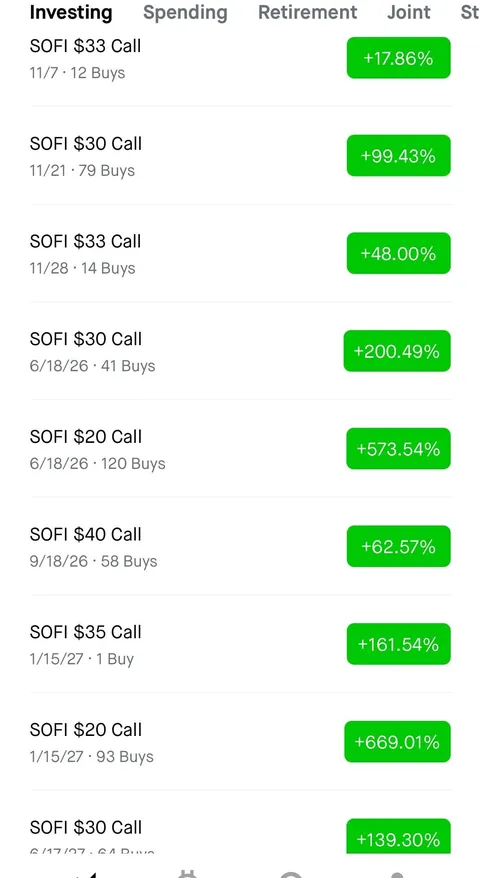 Weeeeeee 🚀🚀🚀pt. 4…. I still havn’t sold $SOFI