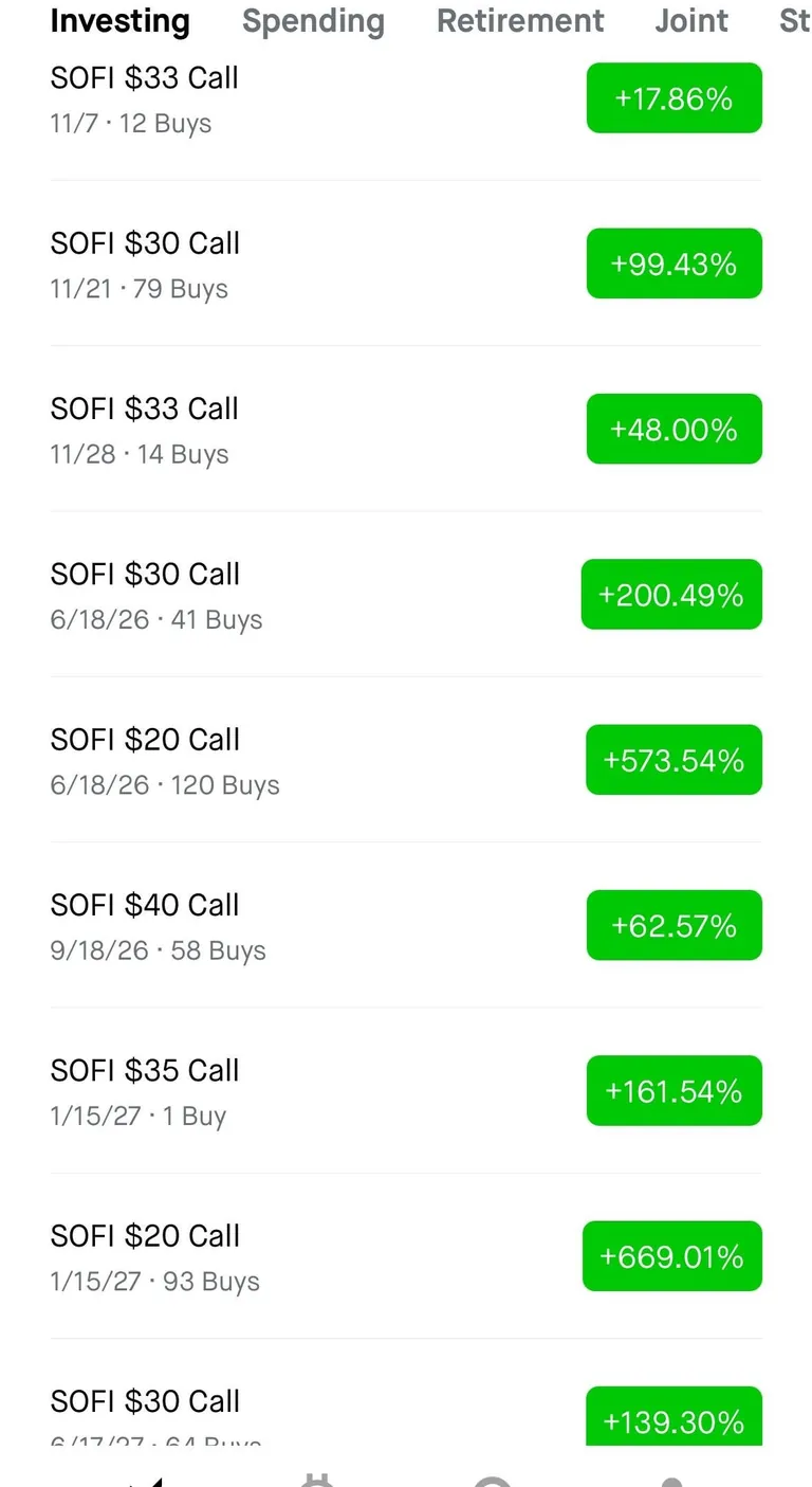 Weeeeeee 🚀🚀🚀pt. 4…. I still havn’t sold $SOFI