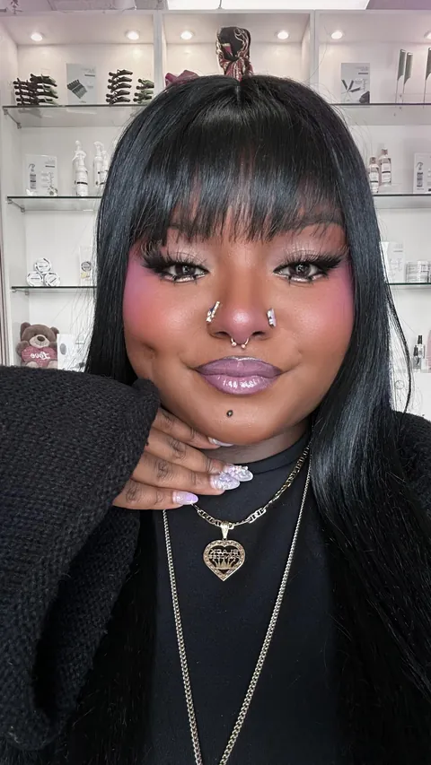 i think this is my best attempt at dramatic Douyin inspired makeup thus far!