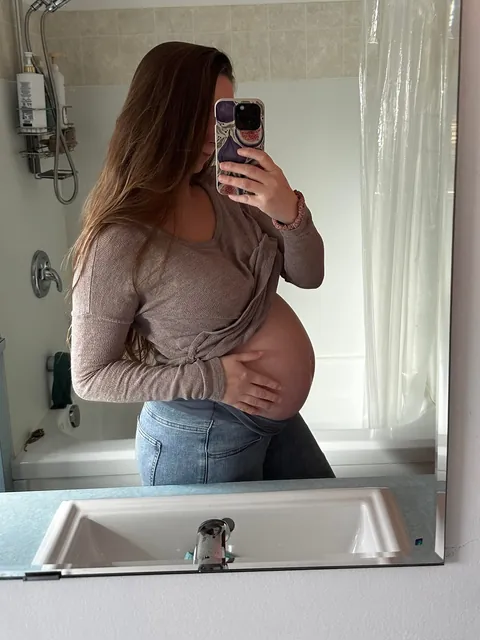 Even when she’s pregnant?