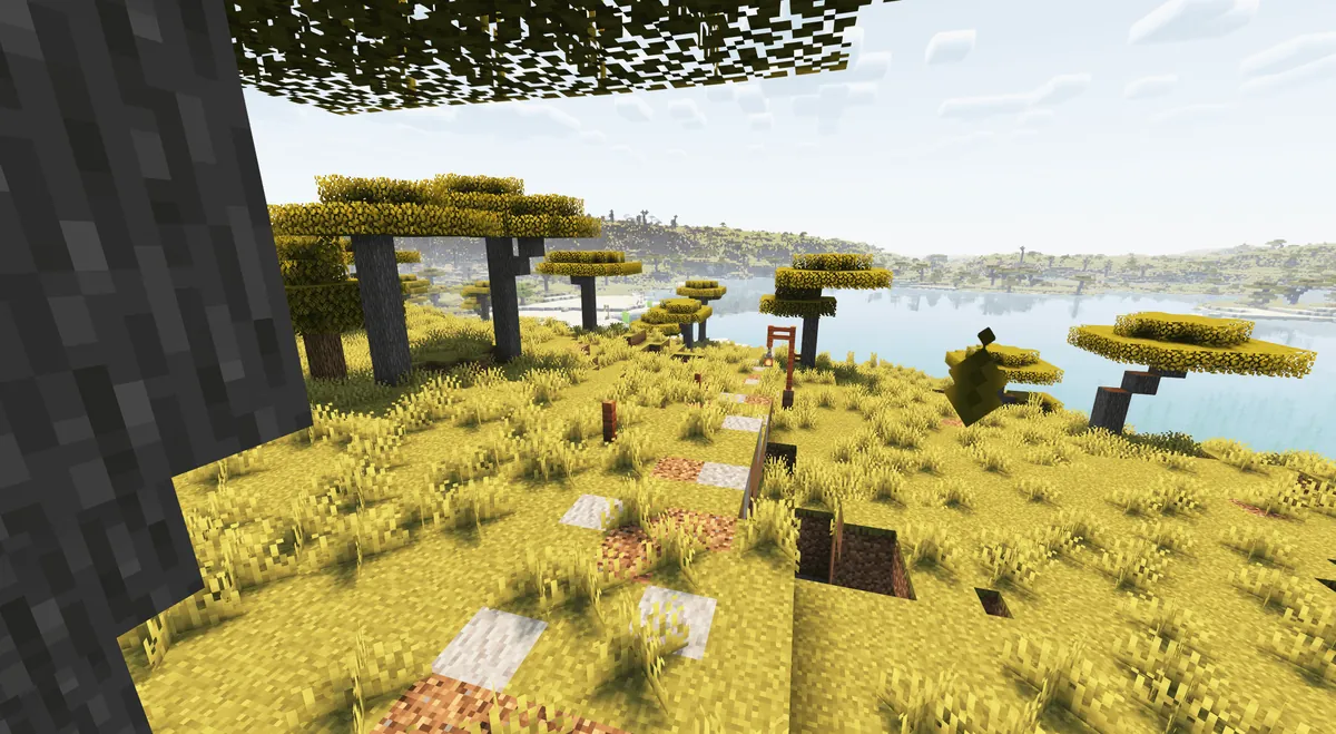 I made a mod that auto-generates roads between villages (biome-aware, 1.21.x)