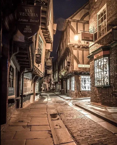 The Shambles in York, England