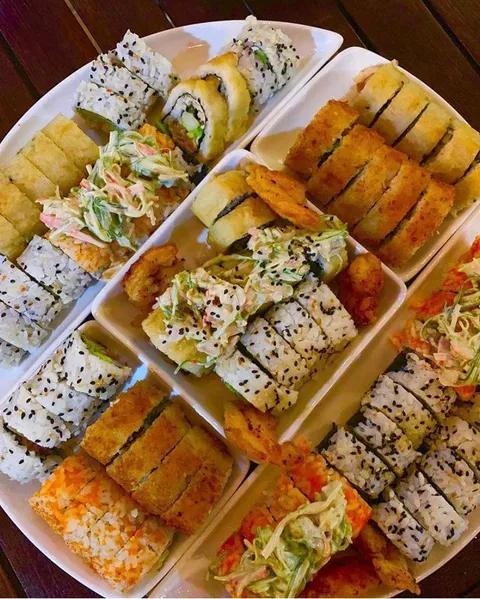 We had a sushi night at home and I did my best