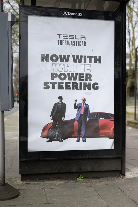 New Tesla ad in London