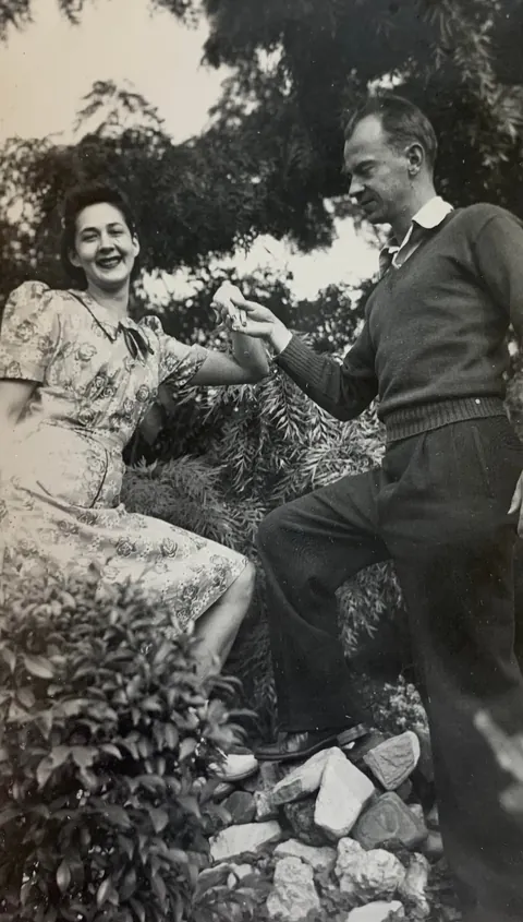 I found these photos while thrifting and reunited them with family