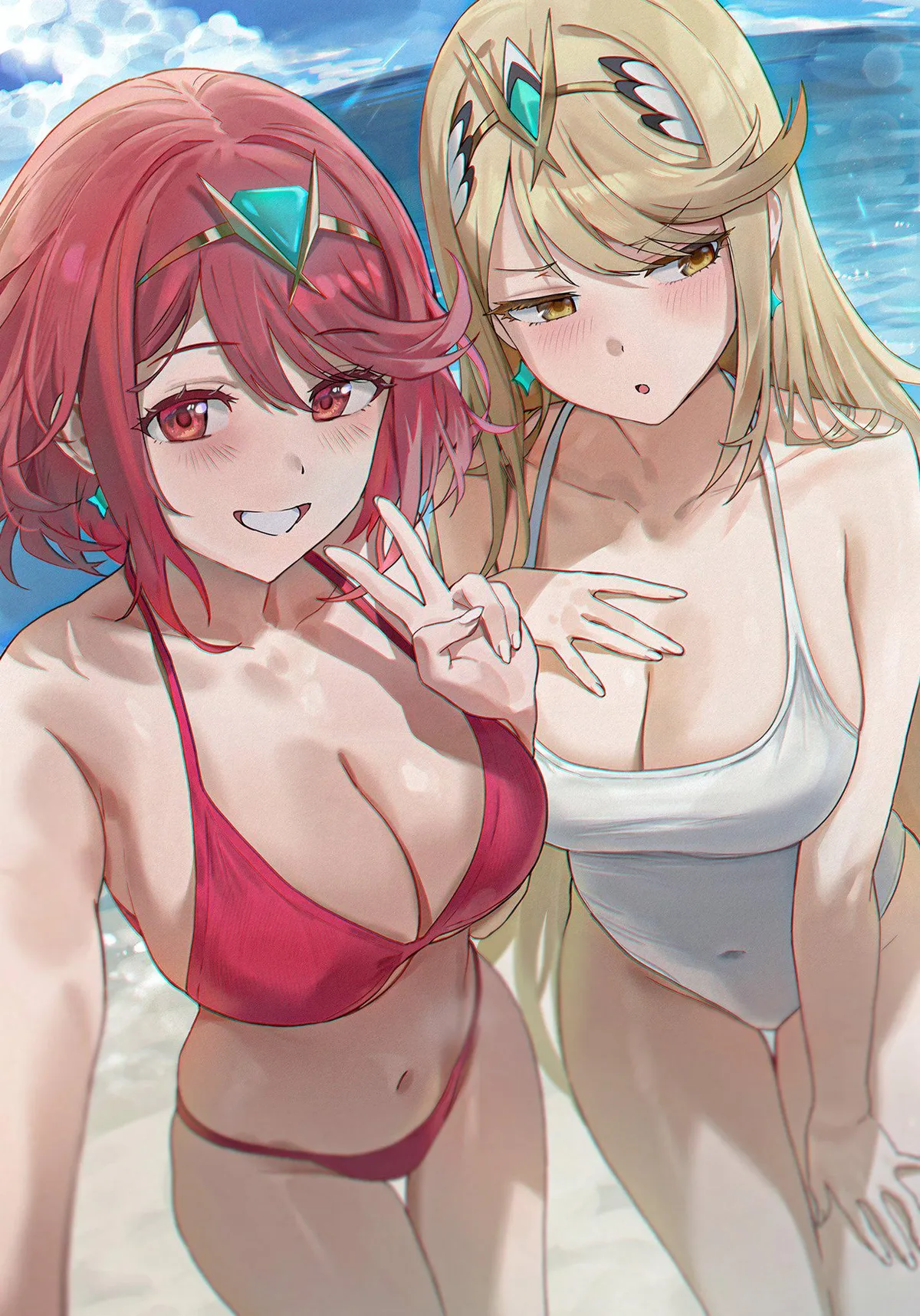 Pyra and Mythra (amiki)