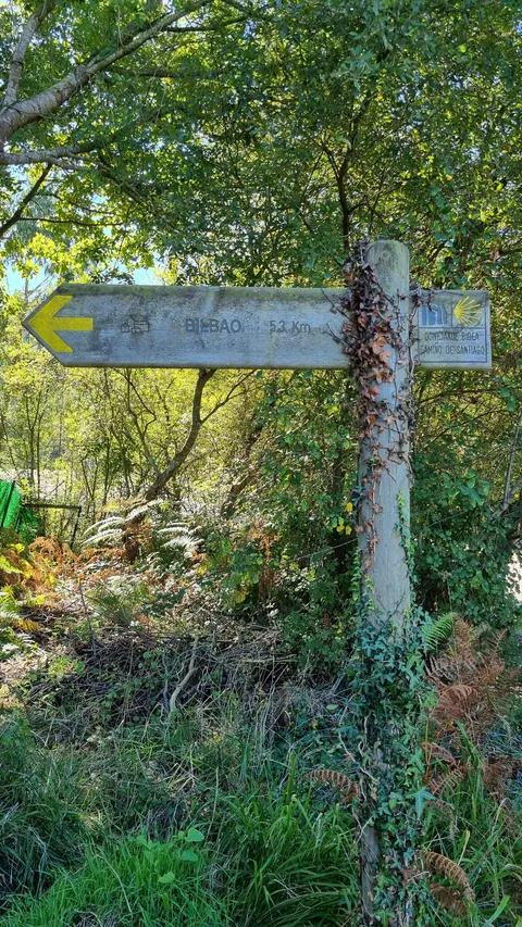 Walking the Camino from Irun to Bilbao