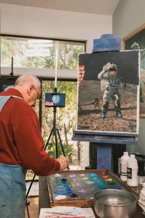 Alan Bean: the NASA astronaut who painted the moon