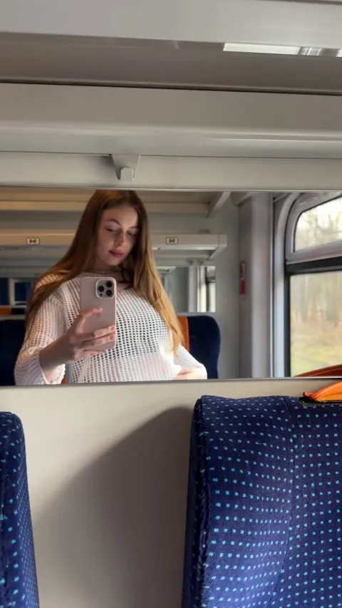 Got a bit risky on the train